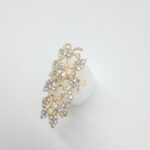 Beautiful stylish ring golden Polki - Image 2