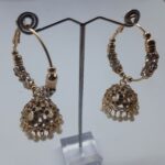Metal Bali Jhumki golden