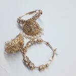 Metal Bali Jhumki golden - Image 2
