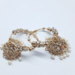 Metal Bali Jhumki golden - Image 3