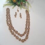 New style mala with BinDiYa and earings cooper