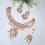 Bridal set white golden - Image 2