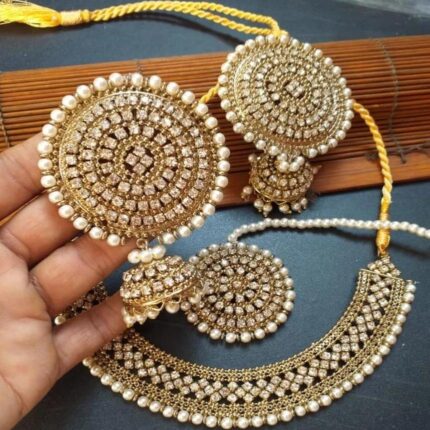 Antique set jhumki