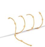 Copy of Set of 4 - Golden Alloy Chains pack of 4 gold plated chains - Image 5