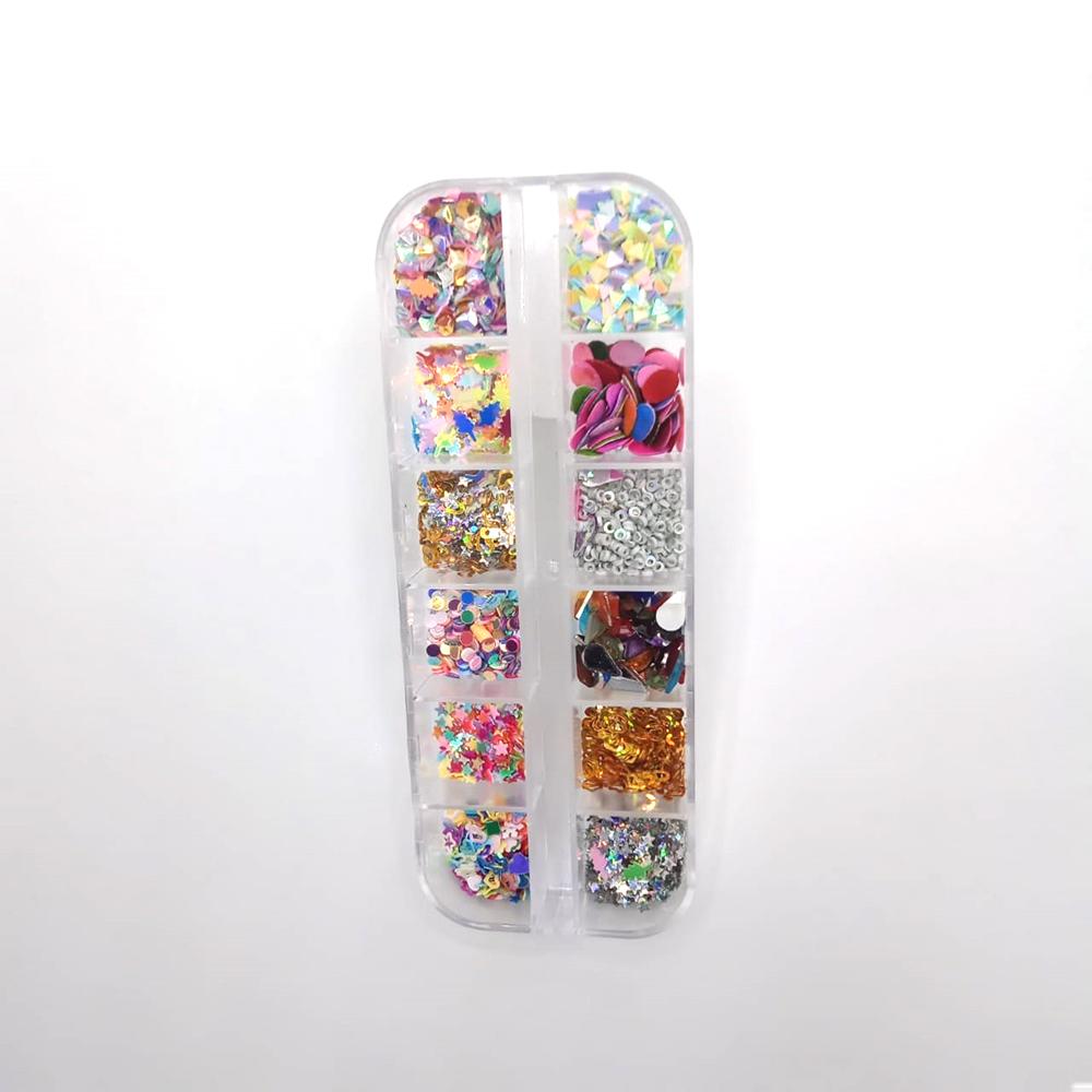 IMG-20200709-WA0016 Nail Rhinestones 3D Crystal AB Clear Nail Stones Gems Pearl DIY Nail Art Decorations d20 - Image 1
