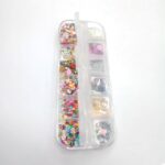 Nail Rhinestones 3D Crystal AB Clear Nail Stones Gems Pearl DIY Nail Art Decorations d20 - Image 2