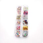 Nail Rhinestones 3D Crystal AB Clear Nail Stones Gems Pearl DIY Nail Art Decorations d20 - Image 3