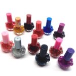 pack of 12 nail polish bear style