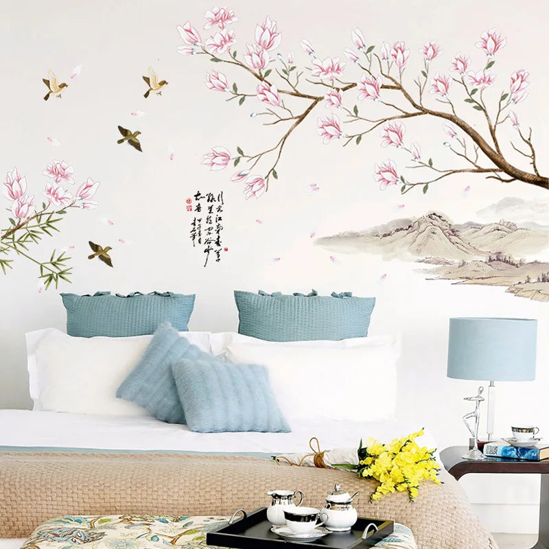 Ink-painting-Landscape-painting-wall-stickers-PVC-Material-DIY-Art-Wall-murals-for-Drawing-room-bedroom_228bf964-7d8a-4080-8df9-acfc5367dd67 Ink Painting Landscape Painting Wall Stickers Sk9286 - Image 1