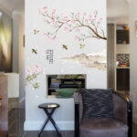 Ink Painting Landscape Painting Wall Stickers Sk9286 - Image 3