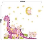 XL8130 PURPLE DINO BOY WALLSTICKER WALL STICKER ANIMAL WALL STICKER - Image 4