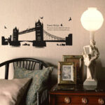 Twin Bridges Wall Sticker ay1935 - Image 2
