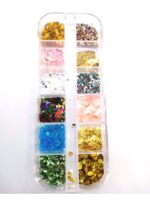 Nail Rhinestones 3D Crystal AB Clear Nail Stones Gems Pearl DIY Nail Art Decorations d2 - Image 2