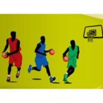 Wall Sticker Home Decoration Wall Sticker Sports Basketball Slam Dunk AY9193 - Image 2