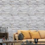 Gray Brick Wallpaper Peel and Stick Brick Contact Paper Self Adhesive Wallpaper Removable Wallpaper 3D Textured Faux Brick Wallpaper for Home Bedroom (45 x 845 cm), (332 inche x 18 inche) - Image 2