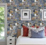 3D Bricks Stone Wall Paper Roll Waterproof PVC  Wall Sticker for Home Self Adhesive Wallpapers for Wall, Living Room ,Hall Ideal for Sofa Background & Home Decoration (45 x 845 cm), (332 inche x 18 inche) - Image 10