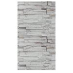 Gray Brick Wallpaper Peel and Stick Brick Contact Paper Self Adhesive Wallpaper Removable Wallpaper 3D Textured Faux Brick Wallpaper for Home Bedroom (45 x 845 cm), (332 inche x 18 inche) - Image 4