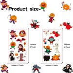 Halloween Party Body Sticker, Exquisite Pattern Face Sticker Non Toxic Harmless Cartoon Cute for Cosplay Party for Costume Ball for Boys Girls for Kid Adult(#2) - Image 6