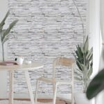 Gray Brick Wallpaper Peel and Stick Brick Contact Paper Self Adhesive Wallpaper Removable Wallpaper 3D Textured Faux Brick Wallpaper for Home Bedroom (45 x 845 cm), (332 inche x 18 inche) - Image 6