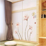 Modern Chinese Style Decoration Wall Tv Background Mural Wall Stickers Home Decor Living Room Stickers Muraux - Image 5