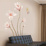 Modern Chinese Style Decoration Wall Tv Background Mural Wall Stickers Home Decor Living Room Stickers Muraux - Image 3