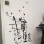 Modern Guitar Wall Sticker  JM7314 - Image 3