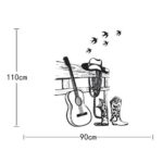 Modern Guitar Wall Sticker  JM7314 - Image 4