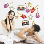 Obral stiker dinding wall sticker musik  size 60x90 ay9154 - Image 2