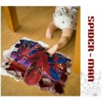 AY9269 3D Spiderman Floor Stickers wall Decals Removable PVC Superman Wall stickers Home Decor Mural Cartoon Decor - Image 4