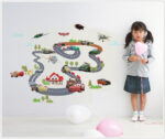 cars track Wallsticker wall sticker sticker dinding - Image 2