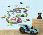 cars track Wallsticker wall sticker sticker dinding - Image 6