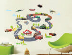 cars track Wallsticker wall sticker sticker dinding - Image 5