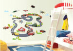 cars track Wallsticker wall sticker sticker dinding - Image 4