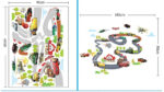 cars track Wallsticker wall sticker sticker dinding - Image 7