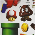 New Super Mario Bros PVC Removable Wall Sticker Home Decor For Kids Room - AliExpress 15 - Image 2