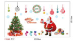 Wall Sticker Removable Decal Decor Christmas Tree Santa Claus Sticker size 50x70 ay226a - Image 3