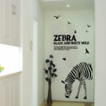 Zebra Wall Stickers DLX6017/LC6017a - Image 3