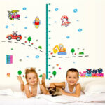 Sk7046 Cartoon Aanimal Car Wall Sticker - Image 3