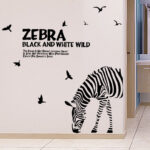 Zebra Wall Stickers DLX6017/LC6017a - Image 2