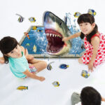 3D Creative Sharks Wall Stickers SK9023 - Image 8