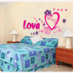 Romance De Moure Stickers Wallpaper Happy Valentine's Day Household Adornment To Wall Stickers Pvc Decoration Household Wallpape - Wall Stickers - - Image 2