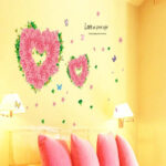 Rose Wall Sticker Home Living Room Decoration Removable Art AY7173 - Image 3