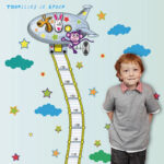 Sk9014 Travelling Space Flight Wall Sticker - Image 2