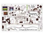 Star Bear Butterfly Shelves Wall Stickers Removable Living Room Decorative Wall Decals Fake Display Shelves Wallpaper - Image 5
