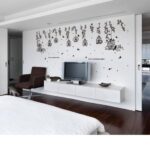 Sk7130 Silhouette of Black Birdcage Wall Sticker - Image 5