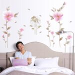 Sk9026 Auspicious and Romantic Flowers Sticker - Image 4