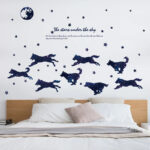Sk9265 Star Wolves Wall Sticker