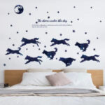 Sk9265 Star Wolves Wall Sticker - Image 2