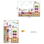 Shop Fun Parking Colorful WSXL Wall Stickers - Wall Stickers - Children's Wallpaper Stickers - Bedroom Wall Stickers  size 60x90 ay9151 - Image 3