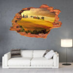 3D three-dimensional forest landscape wall decoration painting - Image 4